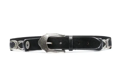 Golden Goose Belts Women's Black Width 5cm