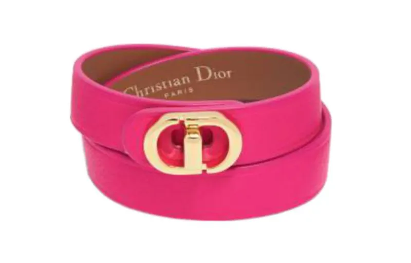 DIOR Wristband, Hand Jewelry Women's Rose Red
