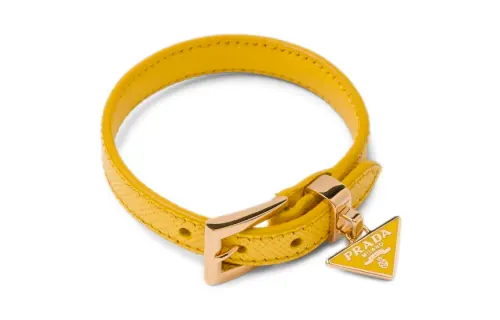 【Replicated_PMPrevious Season】saffiano leather bracelet