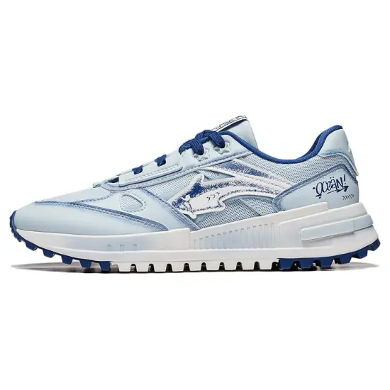 LINING Wind Rider 2.0 Casual Shoes Men Low-Top Blue
