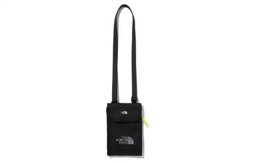 THE NORTH FACE 1L Shoulder Bag, Crossbody Bag, Outdoor Bag Recycled Polyester Black Men's