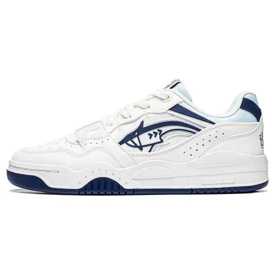 LiNing Yuebai Ocean Durable Breathable Low-Top Skateboard Shoes Women's White