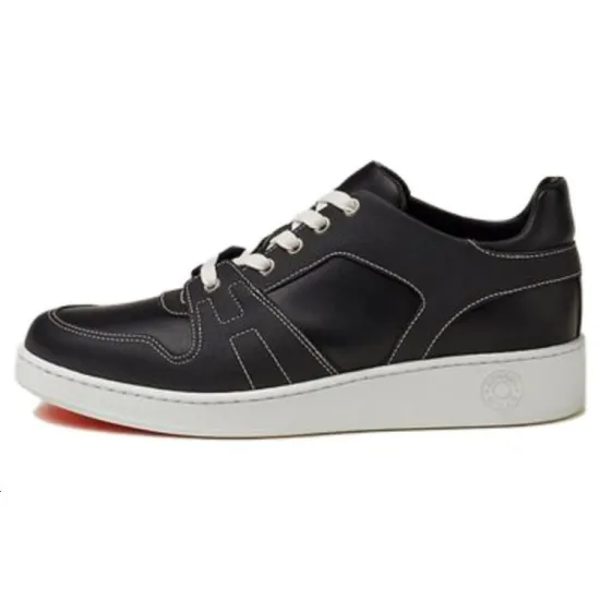HERMES Stylish Skateboarding Shoes Men's Black