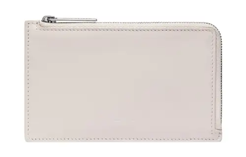 Balenciaga Smooth Calfskin Wallet Regular Women's Light Beige