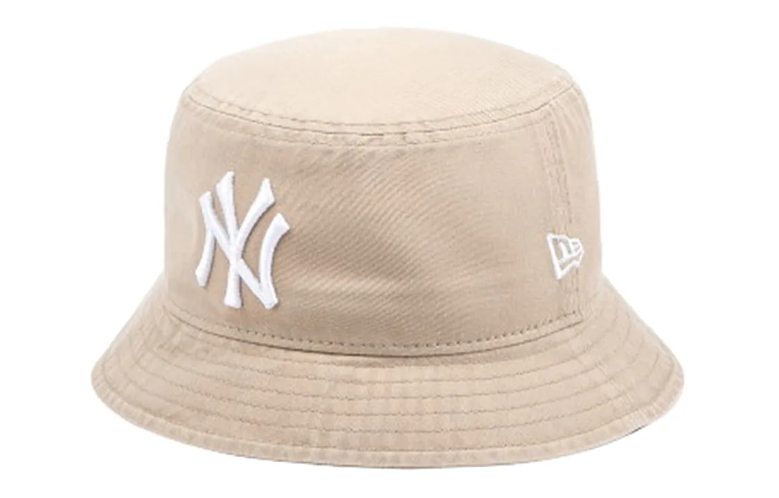 New Era Cotton Bucket Hats Unisex Beige