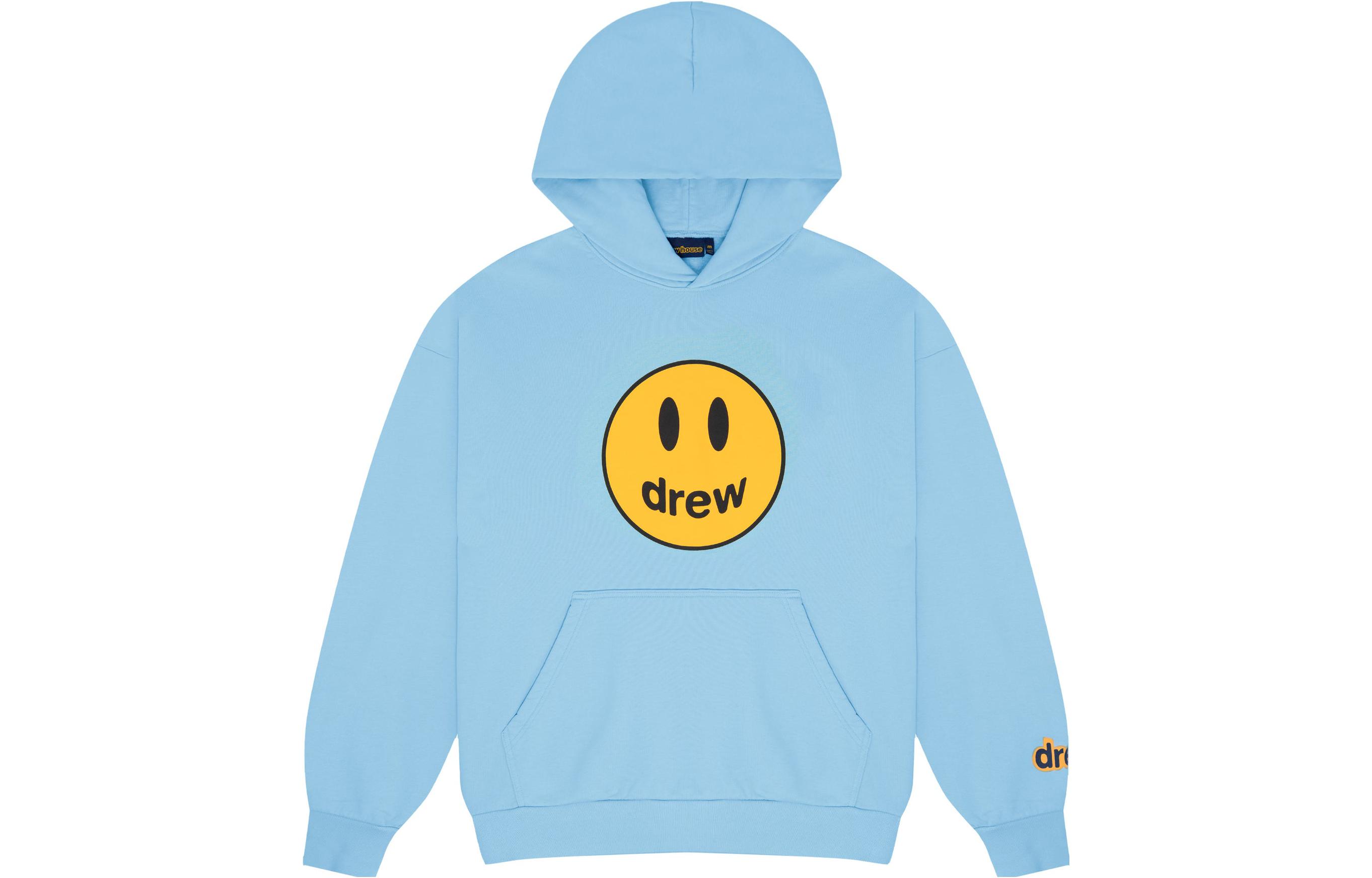 Drew House SS23 Mascot Oversized Hoodie Pacific Blue