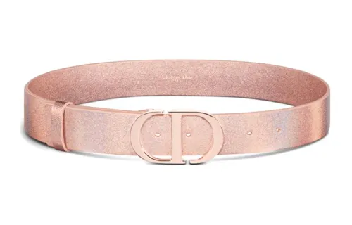 DIOR Leather Belts Women's Pink 