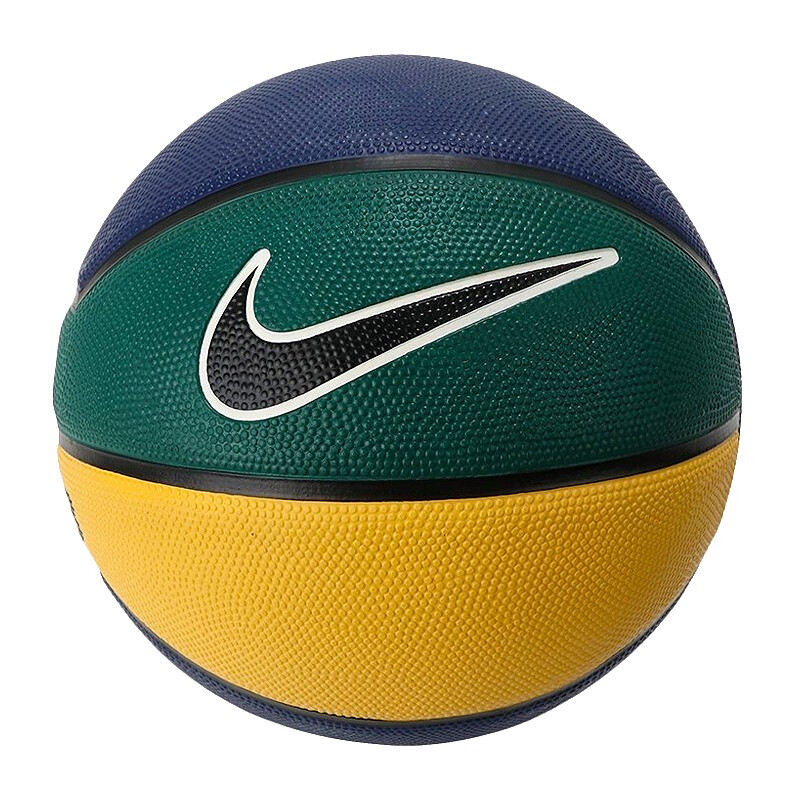 Nike Rubber Basketball Blue Green Yellow Size 7 Training Unisex