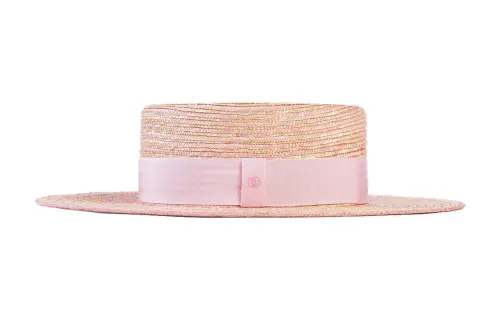 GUCCI Straw Hat Women's Pink