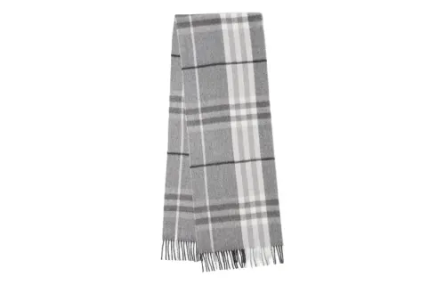Burberry Knit Scarves Women's Gray