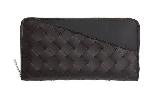 Bottega Veneta Leather Wallet Regular Men's Brown