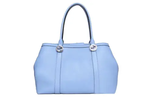 GUCCI Calfskin One Shoulder Handbag Regular Women's Blue