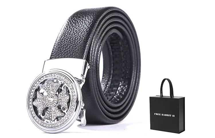 FREE RABBITⅡ Cow Leather Belts Men's 3.5cm