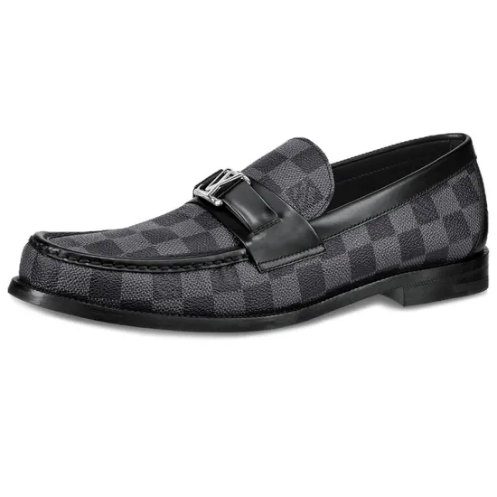 LOUIS VUITTON Major Loafers 'Grey'