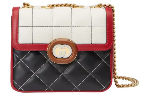 GUCCI Leather Portable Crossbody Bag, Shoulder Bag Women's