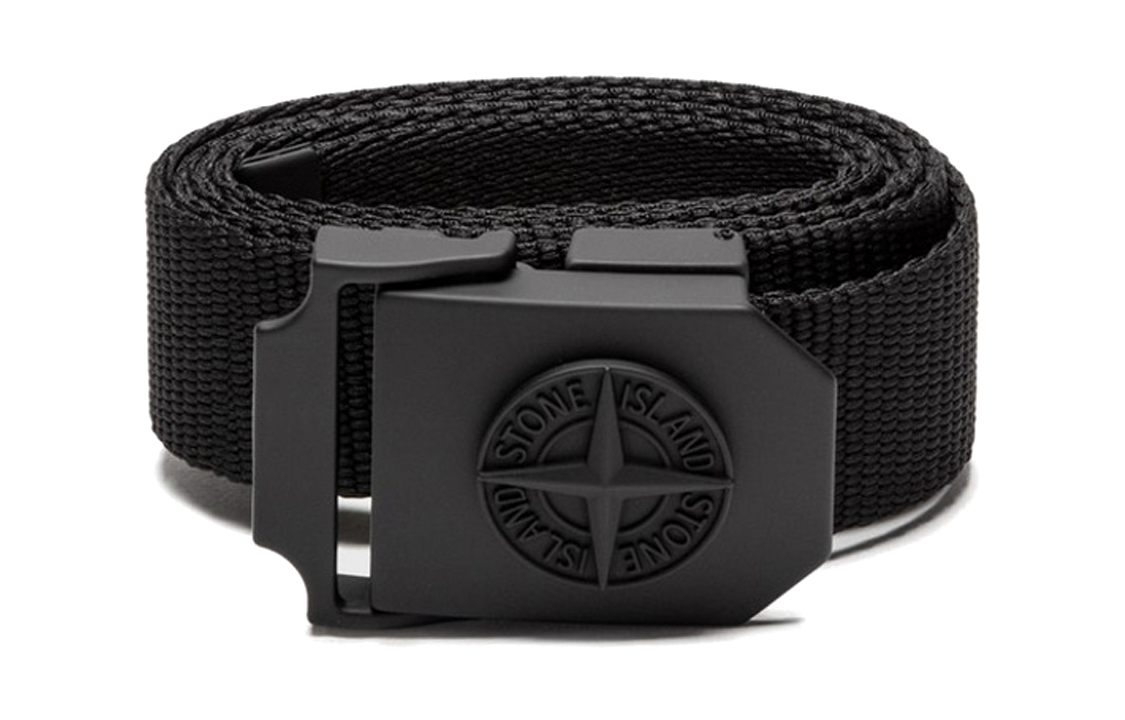 Мужской ремень STONE ISLAND (черный)