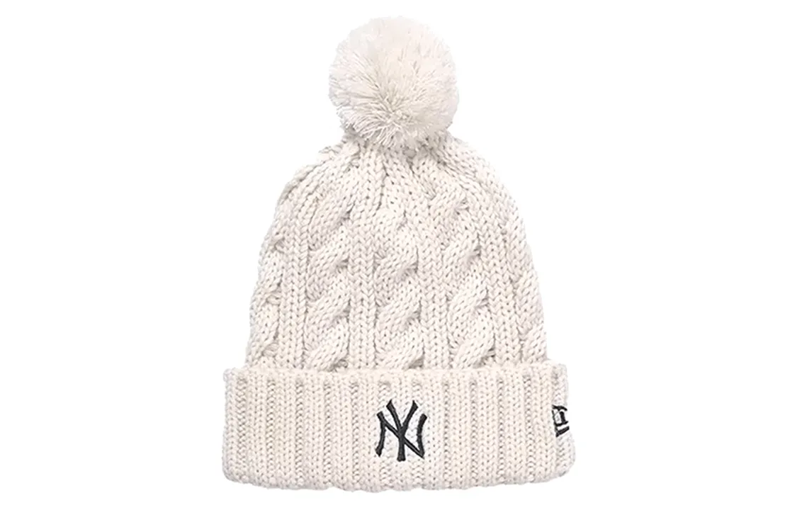 New Era Acrylic Beanies Unisex Ecru