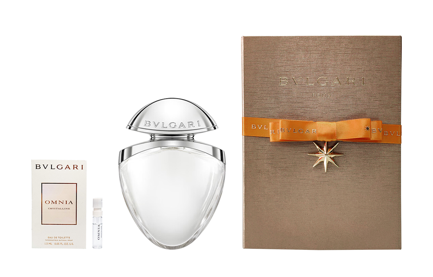 BVLGARI Bvlgari, perfumed perfume with a light fragrance, gift box, fresh set, 25 ml, 40 ml, 65 ml