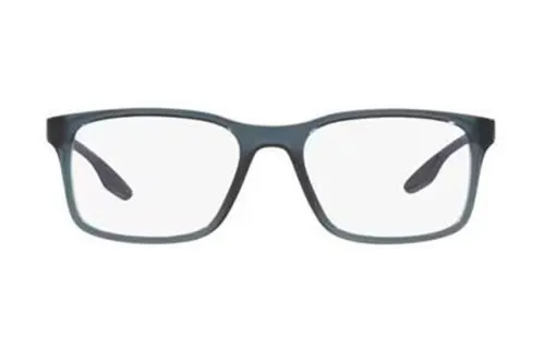 PRADA Injection Molded Square Prescription Glasses Men's Blue