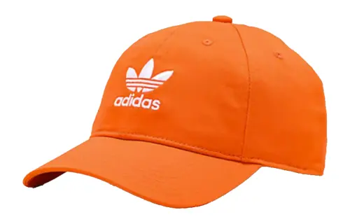 Adidas Originals Cotton Baseball Caps Women's Orange