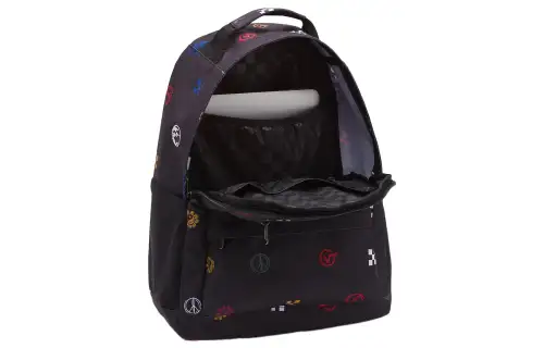 Vans Polyester Backpack Regular Unisex Black/Multicolor