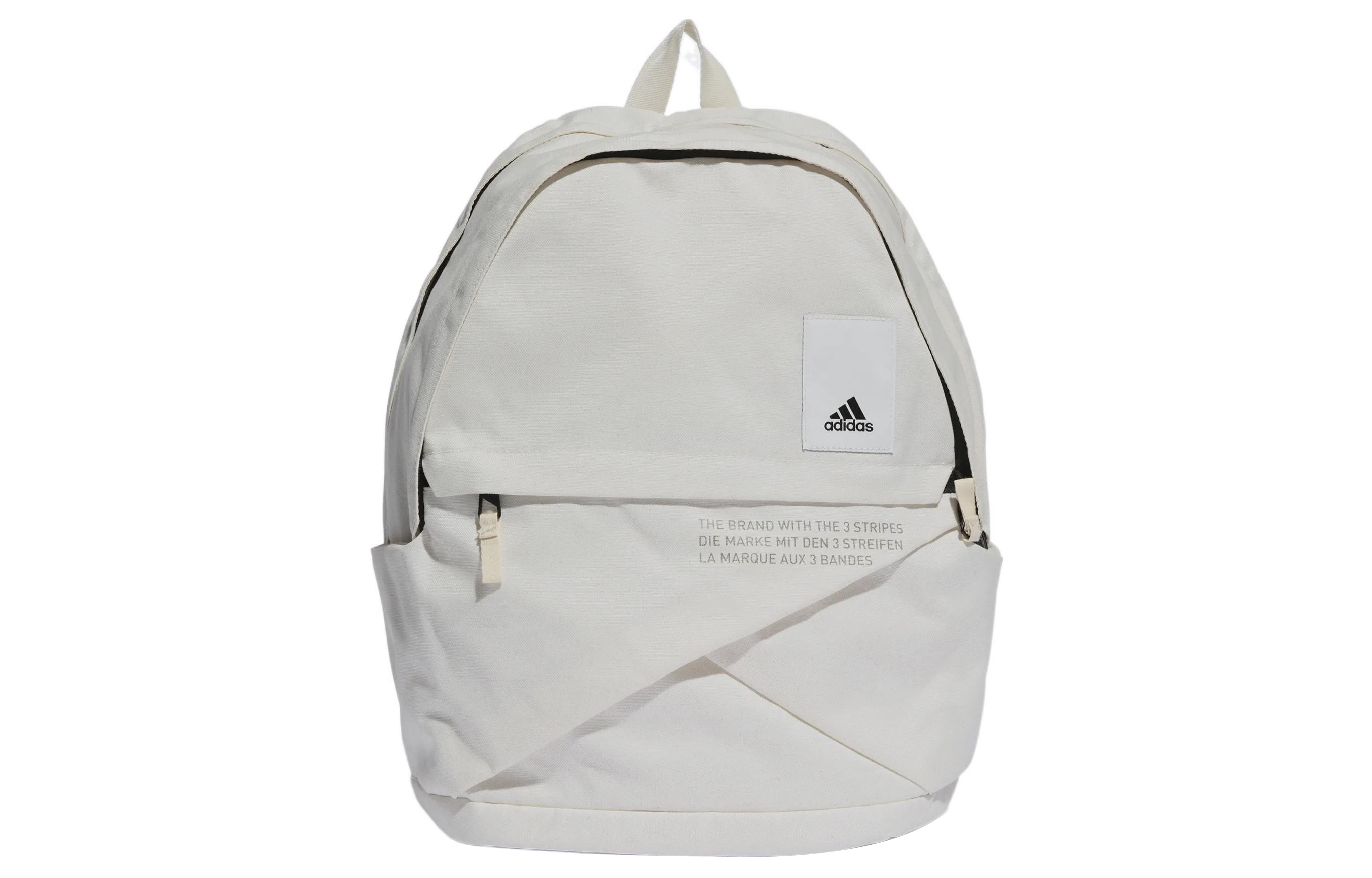 Adidas Athleisure Recycled Polyester Cotton Backpack Regular Unisex Gray