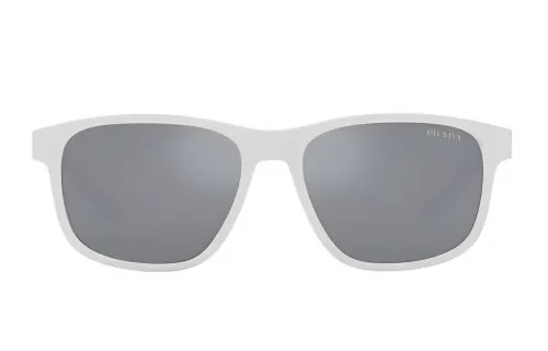 Prada logo-print square-frame sunglasses