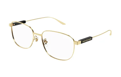 【Previous Season】logo-debossed rectangle-frame glasses