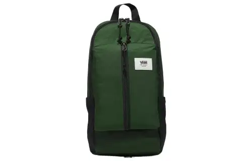 Vans Nylon Crossbody Bag, Shoulder Bag, Sling Bag Regular Unisex Dark Green