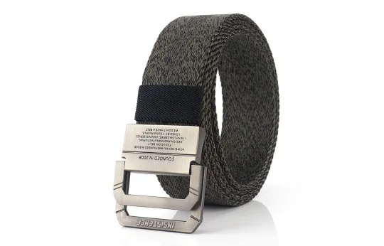 ALIEN BANG Nylon Leather Belts Unisex Width 3.8cm