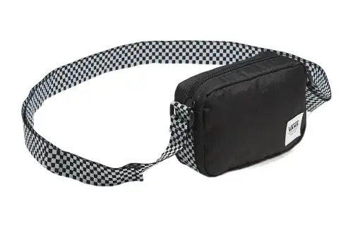 Vans Recycled Polyester Shoulder Bag, Crossbody Bag Regular Unisex Black