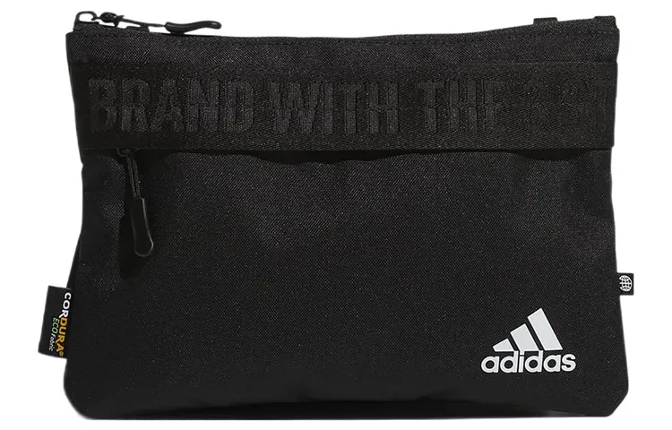 Adidas Polyester Crossbody Bag, Shoulder Bag Regular Men's Black