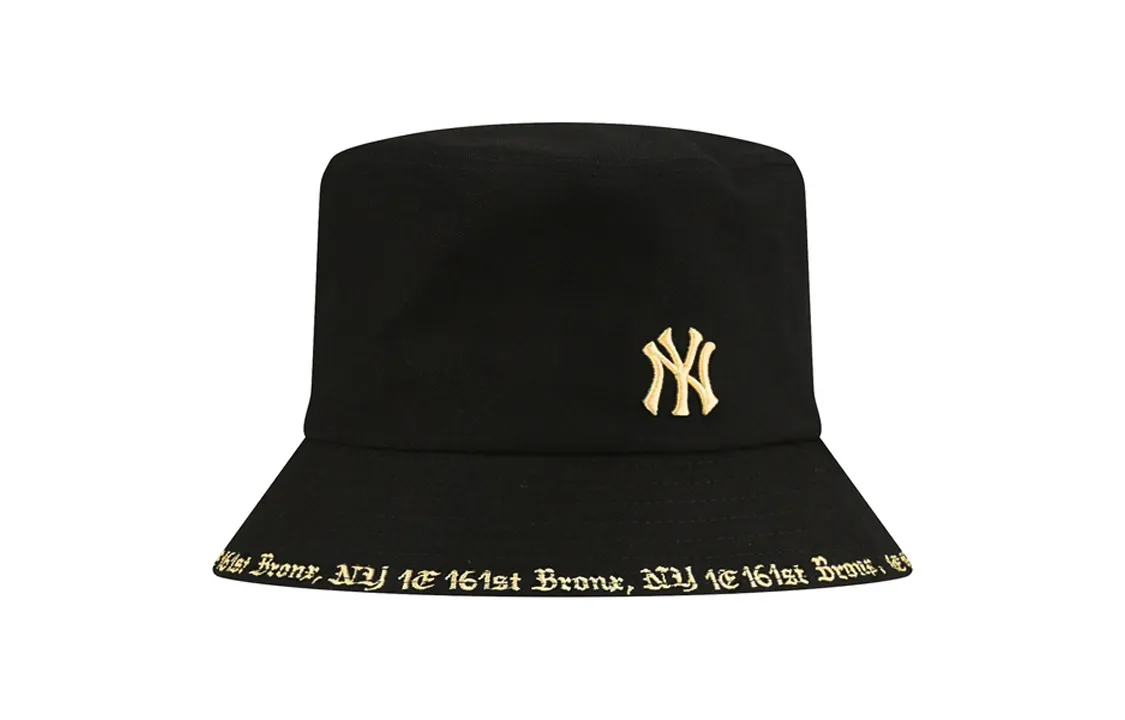 MLB Cotton Bucket Hats Unisex Black