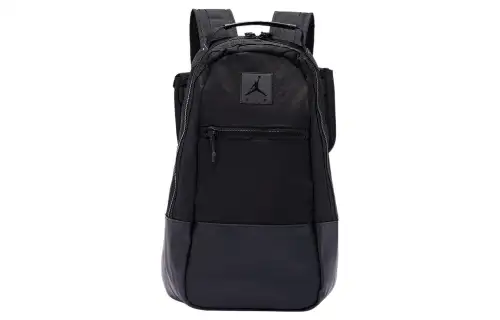 Jordan Polyester Backpack Regular Unisex Black