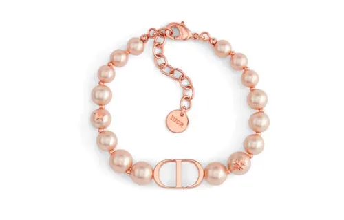 DIOR Resin, Metal Bracelets Women's Rose Gold