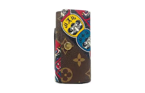 LOUIS VUITTON Canvas Wallet Unisex Brown