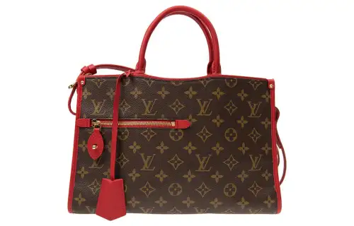 LOUIS VUITTON Top Handle Popincourt Monogram Pm Red