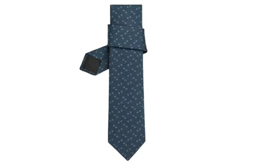 HERMES Ties Men's Blue
