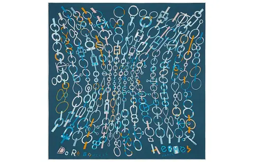 HERMES Scarves Unisex Multicolor