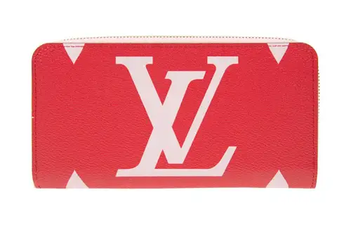 LOUIS VUITTON Zippy Wallet Monogram Giant Red/Pink