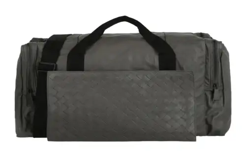 Bottega Veneta Leather Handbag, Shoulder Bag, Crossbody Bag Regular Men's Gray