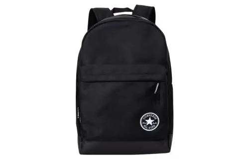 Converse Fashion Trend Polyester Backpack Regular Unisex Black