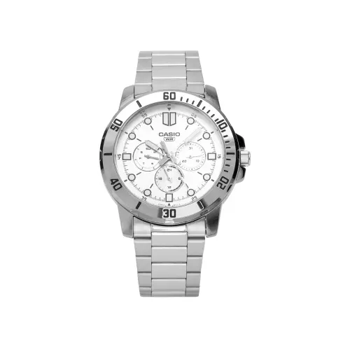 CASIO Men Standard Series Silver Watch MTP-VD300D-7E