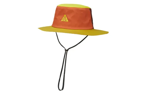 Nike Polyester Bucket Hats Unisex Orange