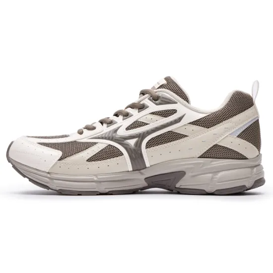Mizuno Speed Running Shoes Unisex Low-Top White Brown
