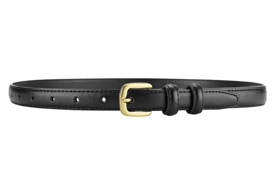 FREE RABBITⅡ Fashion Versatile Jeans Belt Minimalist Style, Compatible With Suit Trouser, Width 1.8cm Women's