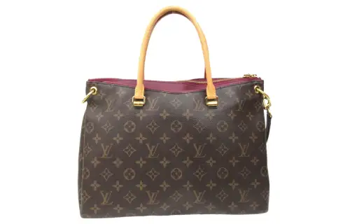 LOUIS VUITTON Pallas Canvas Legend Tote Bag, Shopping Bag, Handbag Women's Brown