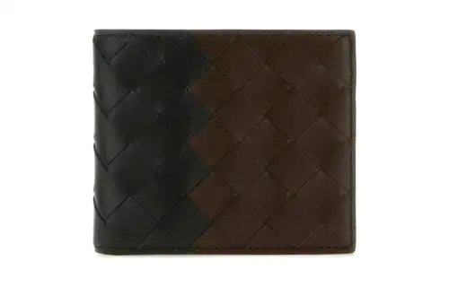 Bottega Veneta Calfskin Wallet Men's Multicolor