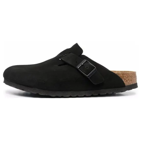 Birkenstock Boston Suede Mules