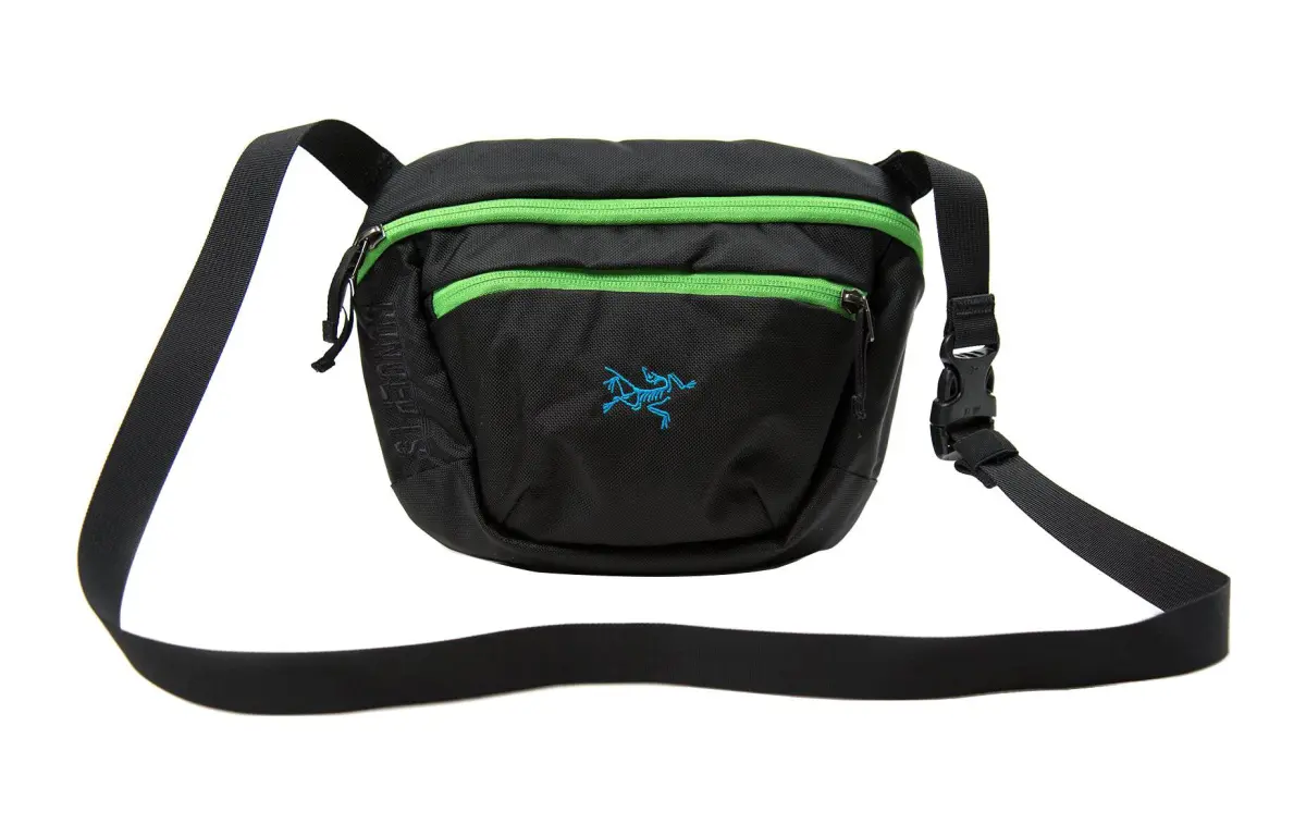 Arc'teryx 2L Sling Bag One Shoulder Crossbody Fanny Pack Nylon Black Unisex